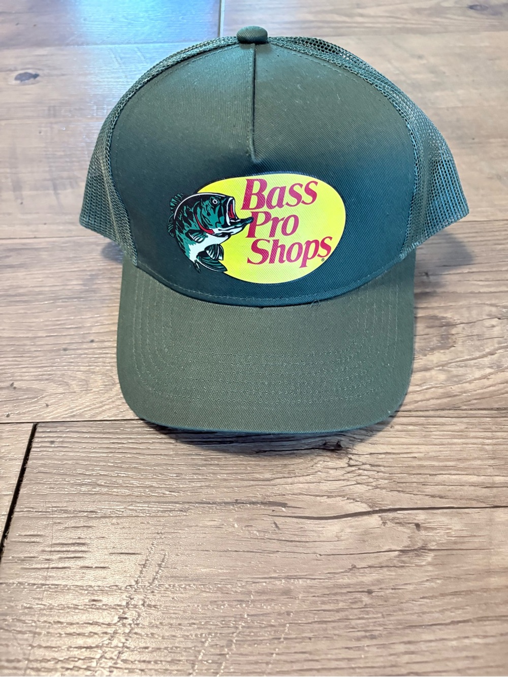 Hat featuring Bass Pro Shops logo